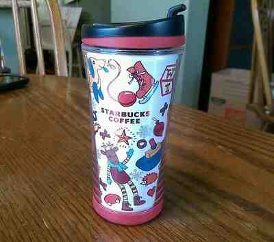 NEW! Starbucks Coffee Holiday 2009 Christmas Toys Kids 8 oz. Tumbler + Activity - Sold on eBay Dec, 5th 2019 for $16.99