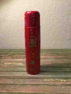 2006 Starbucks Coffee Co 17oz Stainless Thermos Christmas Tree By Pylones NEW - Sold on eBay Dec, 5th 2019 for $22.99