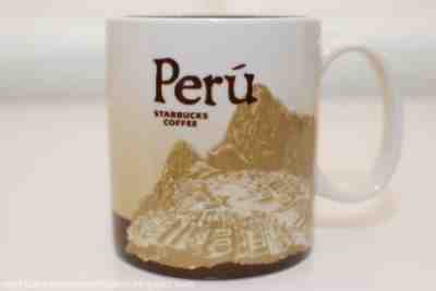 DISCONTINUED Starbucks Icons PERÚ 16 Oz Mug - Sold on eBay Dec, 5th 2019 for $53.95