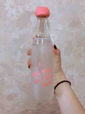 New Starbucks 2018 China Pink Summer Cat Water Bottle - Sold on eBay Dec, 5th 2019 for $28.88