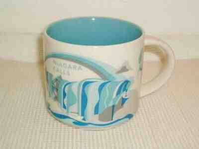 Starbucks ~NIAGRA FALLS ~ 14 oz. Mug - You are Here Collection - 2014 - Sold on eBay Dec, 7th 2019 for $16.99