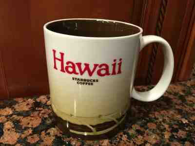 2011 Icon Series Collectors Starbucks Hawaii Coffee Mug *retired* - Sold on eBay Dec, 7th 2019 for $24.95