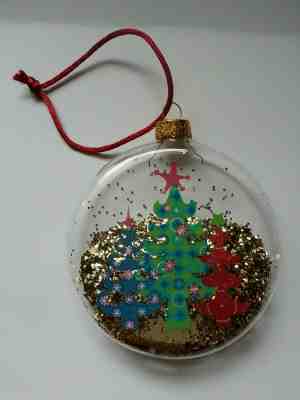 Starbucks 2006 Glass Ornament Christmas with Glitter - Sold on eBay Dec, 7th 2019 for $17.00