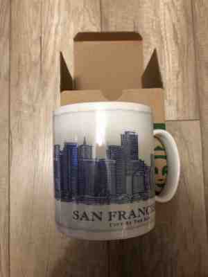 New) Starbucks City Mug Cup You are here Collection / 18oz / San Francisco - Sold on eBay Dec, 7th 2019 for $28.00
