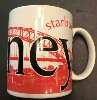 2003 Starbucks Coffee Mug Sydney Australia  City Collector Series 12oz USED - Sold on eBay Dec, 7th 2019 for $18.36