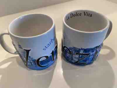 NEW Starbucks Coffee Cup Mug VENEZIA Venice Italy 2003 Italian Edition 2  16 Oz - Sold on eBay Dec, 7th 2019 for $24.99