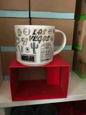 Starbucks Las Vegas Been There Series Mug New Holiday Gold Red Box - Sold on eBay Dec, 7th 2019 for $29.99