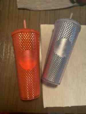 Starbucks Neon Pink & Platinum Tumbler - Sold on eBay Dec, 7th 2019 for $17.50
