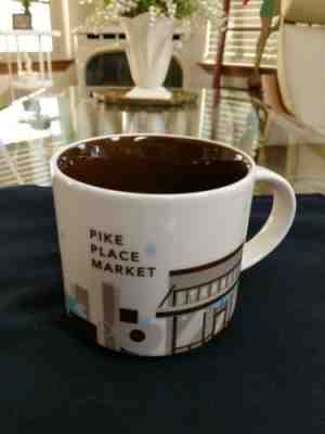 Starbucks PIKE PLACE MARKET 2012 You Are Here Seattle Coffee Mug Cup Nice - Sold on eBay Dec, 6th 2019 for $25.00