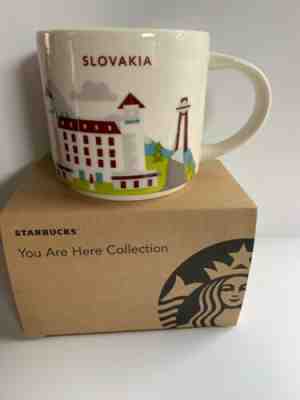 Starbucks Slovakia You Are Here Series (YAH )14 Oz NEW - Sold on eBay Dec, 6th 2019 for $49.00