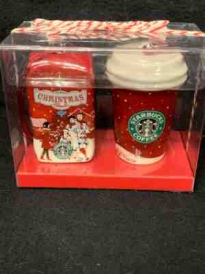 Starbucks 2007 Ornament Set Red Cup Bag Christmas Blend Coffee NIP - Sold on eBay Dec, 6th 2019 for $20.00
