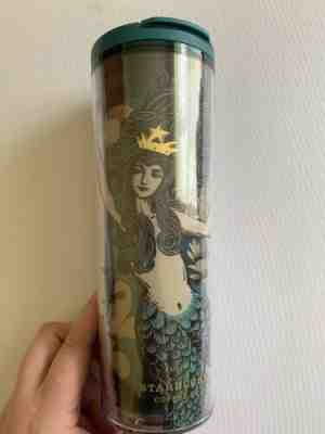 Starbucks Sea Wave Siren Mermaid Teal Tumbler Collection NEW SKU Rare - Sold on eBay Dec, 6th 2019 for $27.00