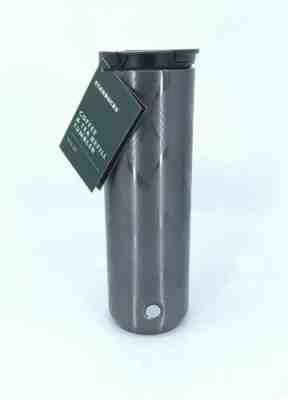Starbucks Grey Brewed Refill Tumbler Free Grande Coffee Tea January 2020 In Hand - Sold on eBay Dec, 6th 2019 for $36.00