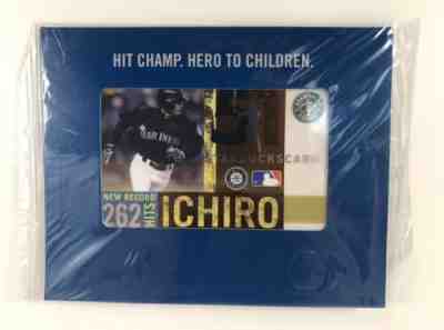 ICHIRO SUZUKI Starbucks Card 2005 New Sealed Seattle Mariners - Sold on eBay Dec, 6th 2019 for $25.00