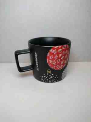 Starbucks Holiday 2016 Coffee Mug Cup Black Red White Christmas Ornaments 14 oz - Sold on eBay Dec, 6th 2019 for $17.95