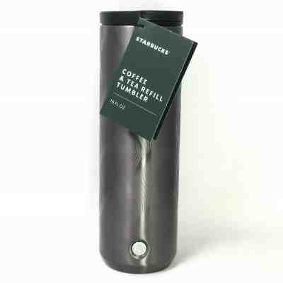 2020 January Starbucks Coffee Refill Tumbler Stainless Steel Vacuum-Sealed 16oz - Sold on eBay Dec, 6th 2019 for $49.99