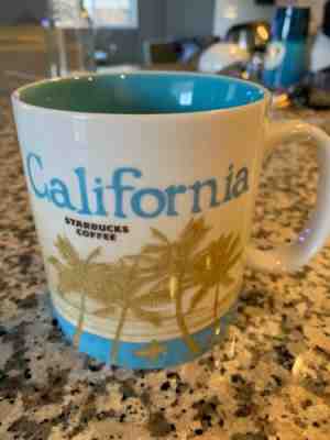 Starbucks 2010 Collector Series Mug, 16 Oz, California, Blue, Pre Owned - Sold on eBay Dec, 6th 2019 for $15.00