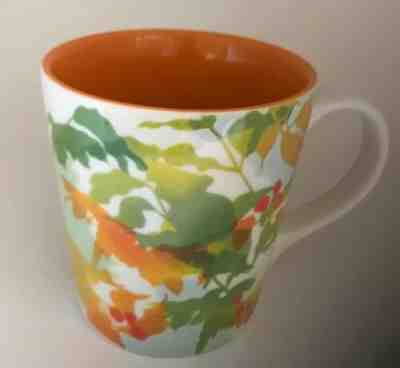 Starbucks 2008 Fall Leaves Foliage Berries Green Orange Coffee Mug 14 Fl Oz. Cup - Sold on eBay Dec, 6th 2019 for $19.99