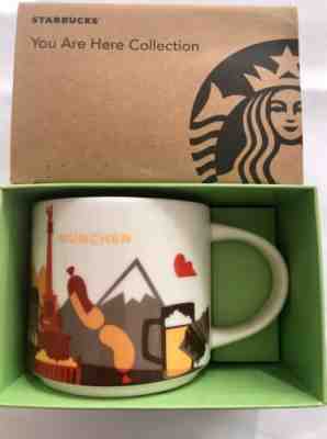 Starbucks Coffee 14oz mug Munich München Germany YAH You Are Here w/STAINED BOX - Sold on eBay Dec, 6th 2019 for $26.95