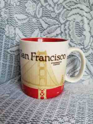 2012 Starbucks San Francisco Coffee Mug Global Icon Series Collection 16 oz. - Sold on eBay Dec, 6th 2019 for $16.00