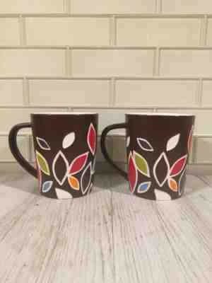 2 New Starbucks 2010 Autumn Leaves Bone China Large Coffee Mugs - Sold on eBay Dec, 6th 2019 for $28.99