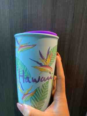 Starbucks 2017 Hawaii Double Wall Ceramic Tumbler 12 oz. - Brand New!    - Sold on eBay Dec, 6th 2019 for $28.95