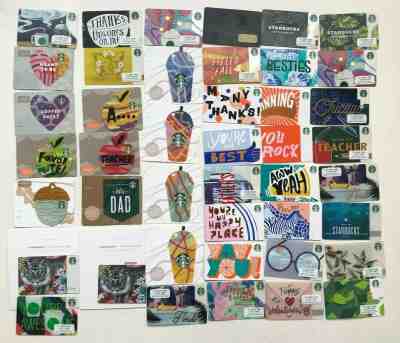 Starbucks Gift Card Collection Lot of 43 Empty Cards 2018-2019 Year of Pig Rare - Sold on eBay Dec, 6th 2019 for $19.99