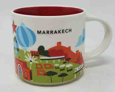 Starbucks You Are Here Mug MARRAKECH Maracco 14oz Coffee Cup Collection 2015 - Sold on eBay Dec, 6th 2019 for $21.34