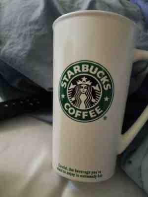 Starbucks 16 oz ceramic coffee mug, 2005 with Mermaid Logo - Sold on eBay Dec, 6th 2019 for $22.00