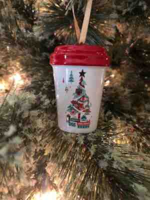 Disney World 2019 Starbucks Christmas Ornament Red Tree Ornament - Sold on eBay Dec, 8th 2019 for $20.00