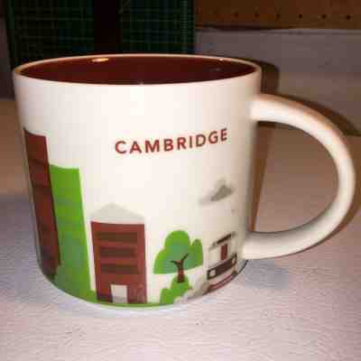 2013 Starbucks Coffee Mug - CAMBRIDGE You are Here - 14 oz - FREE SHIPPING - Sold on eBay Dec, 8th 2019 for $22.99