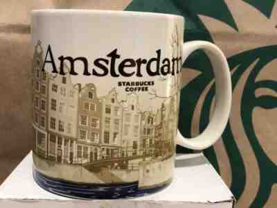 Starbucks Coffee Mug - AMSTERDAM V1 -Global City Icon Series 16 Oz NIB - Sold on eBay Dec, 8th 2019 for $49.00
