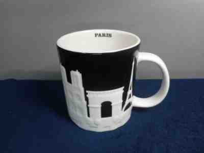 Starbucks NOB Paris Skyline 2011 Mug Eiffel Tower France Louvre Metro Seine Blk  - Sold on eBay Dec, 8th 2019 for $49.95