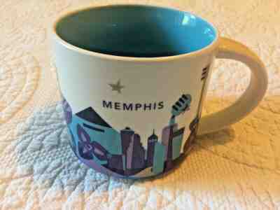 Starbucks Coffee 2015 Memphis You Are Here Mug - Sold on eBay Dec, 8th 2019 for $27.99