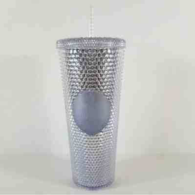 WINTER CHRISTMAS 2019 STARBUCKS PLATINUM BLING STUDDED TUMBLER CUP 24oz HOLIDAY - Sold on eBay Dec, 8th 2019 for $19.00