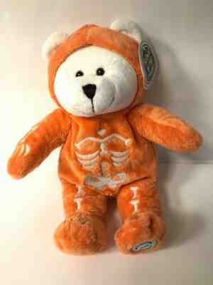 Starbucks Bearista 2004 35th Edition Orange Skeleton Bear Excellent Condition - Sold on eBay Dec, 8th 2019 for $20.00