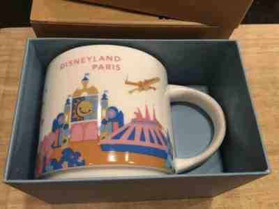 Starbucks Disneyland Paris Mug YAH You Are Here Disney Mint New - Sold on eBay Dec, 8th 2019 for $63.25