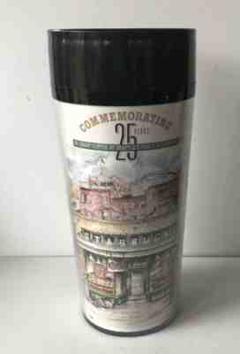 Vintage 1996 Starbucks 25th Anniversary Thermo-Serv Tumbler Cup Pike Place Mkt - Sold on eBay Dec, 7th 2019 for $15.00