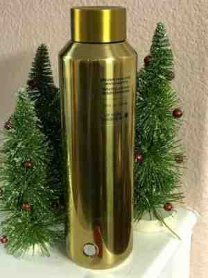 New Limited Edition Starbucks 2019 Gold Steel Water Bottle Hot Cold for Holiday - Sold on eBay Dec, 7th 2019 for $21.49