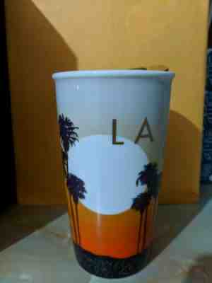 Starbucks Tall 12oz LA Los Angeles Mug Ceramic - Sold on eBay Dec, 7th 2019 for $49.99