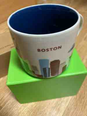 Starbucks Boston You Are Here Coffee Mug Cup 14oz Collection NEW - Sold on eBay Dec, 7th 2019 for $32.00