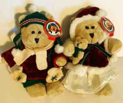 Starbucks Bearista Bear - Christmas Boy & Girl SET - 42 & 43 Edition 2005 NWT - Sold on eBay Dec, 7th 2019 for $30.00