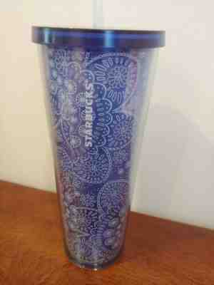 Starbucks 2019 Succulent Floral Print Acrylic Cold Cup Tumbler Venti 24oz - Sold on eBay Dec, 7th 2019 for $17.99