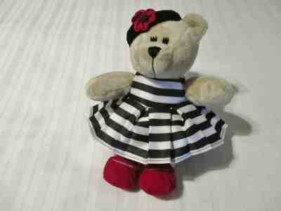Starbucks Alice and Olivia Bearista Plush Stuffed Bear Stacey Bendet 2013 EUC - Sold on eBay Dec, 7th 2019 for $15.99