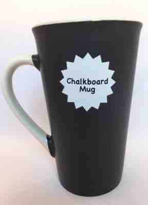 New Starbucks Mug Chalkboard 16 oz / 473 ml Ceramic Coffee Cup 2012 6” Chalk Blk - Sold on eBay Dec, 7th 2019 for $17.95