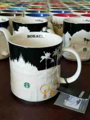 rare mugs Starbucks BORACAY Skyline City Relief Collector Series 16oz w/SKU - Sold on eBay Dec, 7th 2019 for $27.95