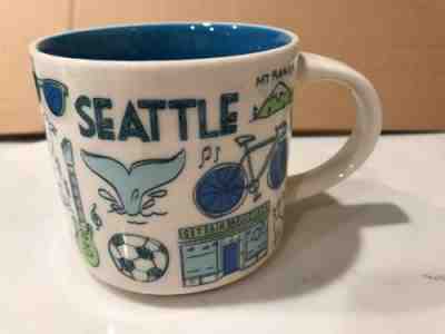 Starbucks been there mug cup 14 Oz Seattle Washington  - Sold on eBay Dec, 7th 2019 for $22.50