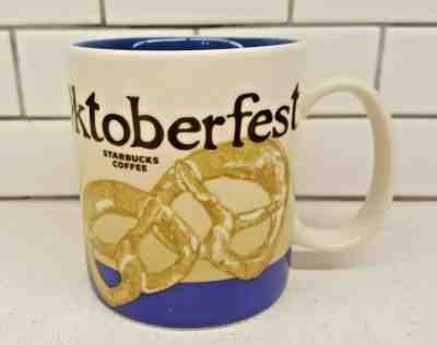 Starbucks Oktoberfest Munich Pretzel Coffee Mug Cup 2012 Germany Bavaria NWT