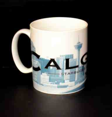 Starbucks Calgary Canada 18 oz Coffee Mug 2002 Stampede City - Sold on eBay Dec, 7th 2019 for $15.00