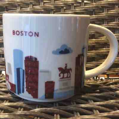 Starbucks Boston Mug 2015 You Are Here Collection 14 Oz. - Sold on eBay Dec, 7th 2019 for $19.75